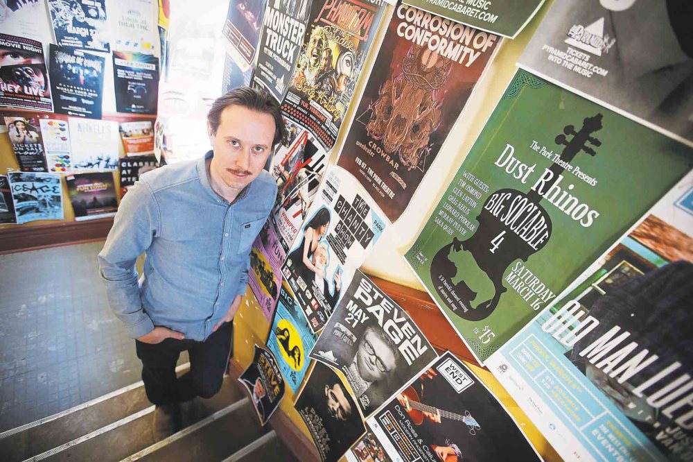 JOHN WOODS / WINNIPEG FREE PRESS
Sean McManus, executive director of Manitoba Music, says in addition to losing gigs, recording deals and concerts, ‘It’s a pretty lonely time for artists right now.’