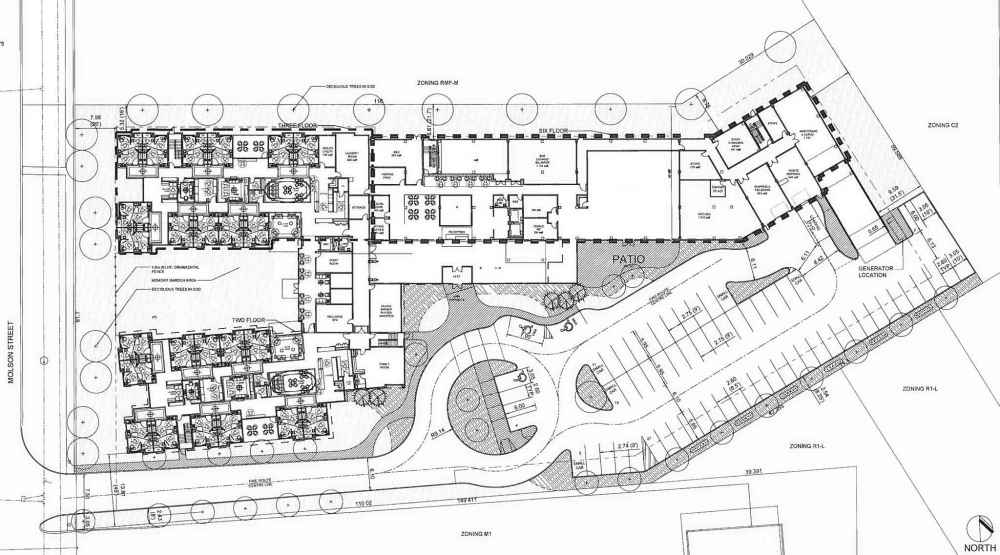 A drawing of the project is seen in documents presented to the East Kildonan-Transcona Community Committee in January. (City of Winnipeg)