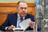 - Russian Foreign Ministry Press Service/AP
Russian Foreign Minister Sergey Lavrov, shown in Moscow on Feb. 25, 2022.