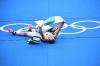 LOIC VENANCE - AFP via GETTY IMAGES
Norway’s Kristian Blummenfelt celebrates finishing first in the men’s triathlon at the Tokyo Olympics.