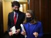 Sean Kilpatrick - THE CANADIAN PRESS
Finance Minister and Deputy Prime Minister Chrystia Freeland and Prime Minister Justin Trudeau hold copies of budget documents as they speak to media before the release of the federal budget, on Parliament Hill, in Ottawa on April 7, 2022.