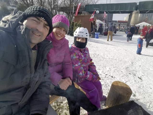 Mahdi Sadeghi (left), Bahareh Haj Esfandiari and their daughter, Anisa Sadeghi, are among those killed in the crash of a Ukrainian International Airlines jet moments after takeoff from Tehran, Iran Wednesday. (FACEBOOK)
