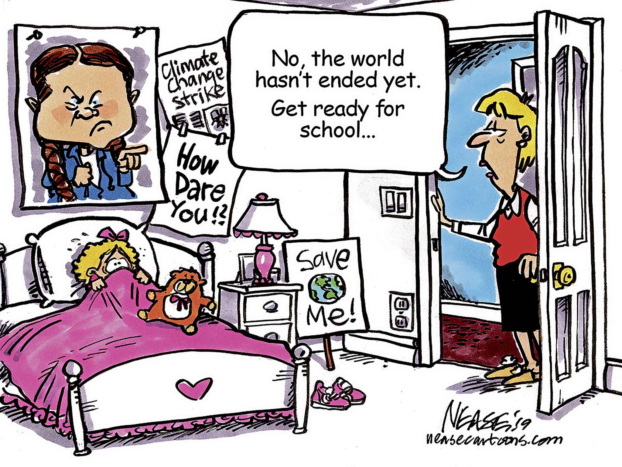 Editorial cartoon for Oct. 1, 2019