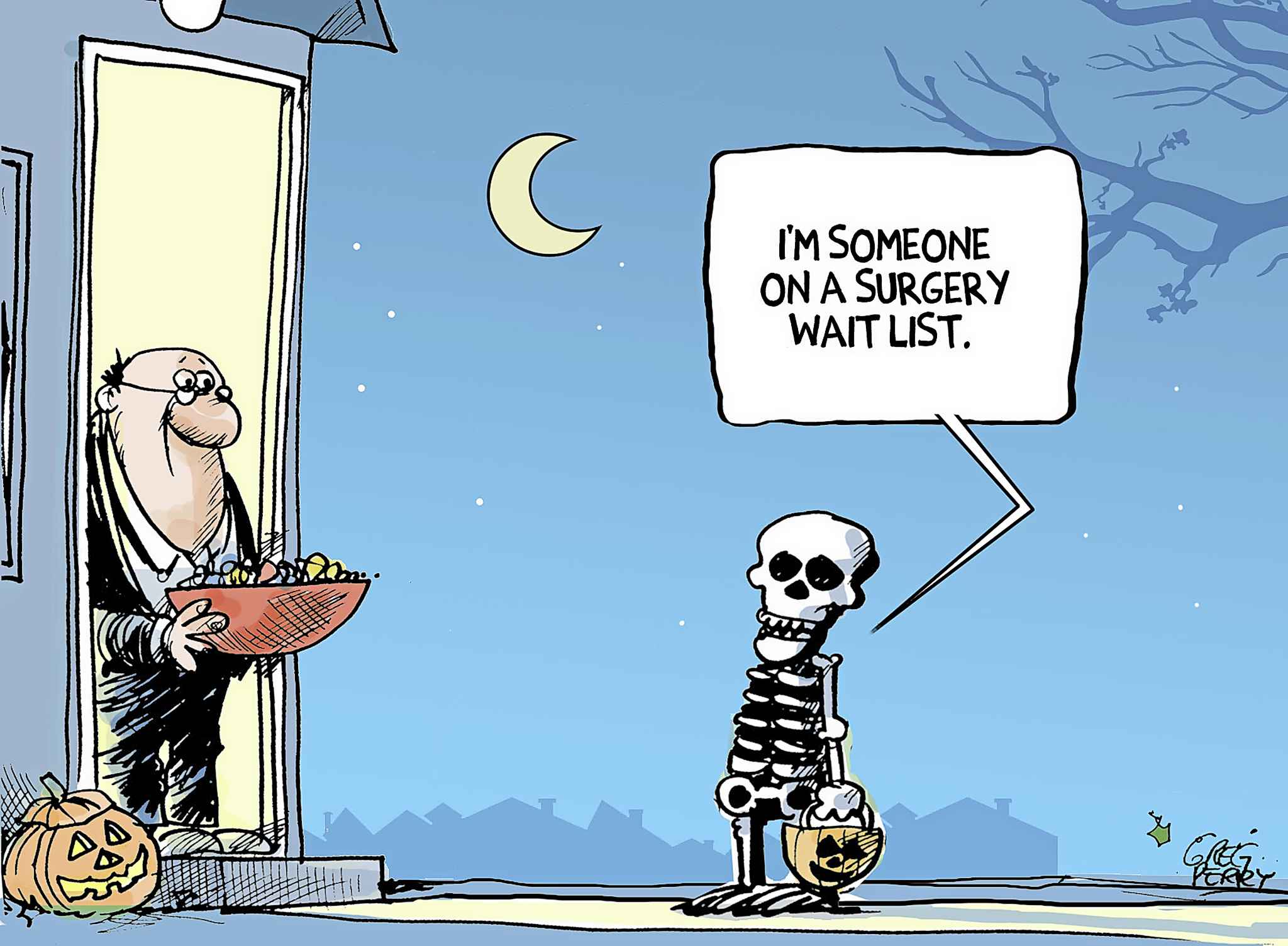 Editorial cartoon for Nov. 1, 2019