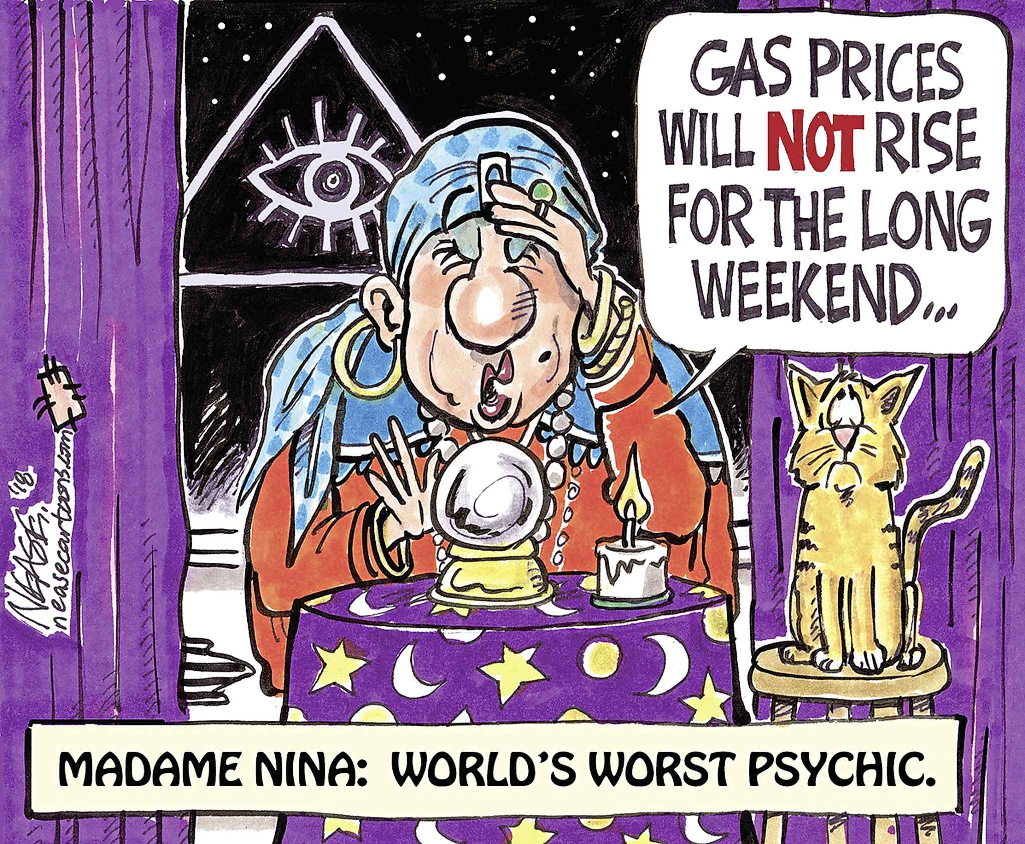 Editorial cartoon for Aug. 2, 2018