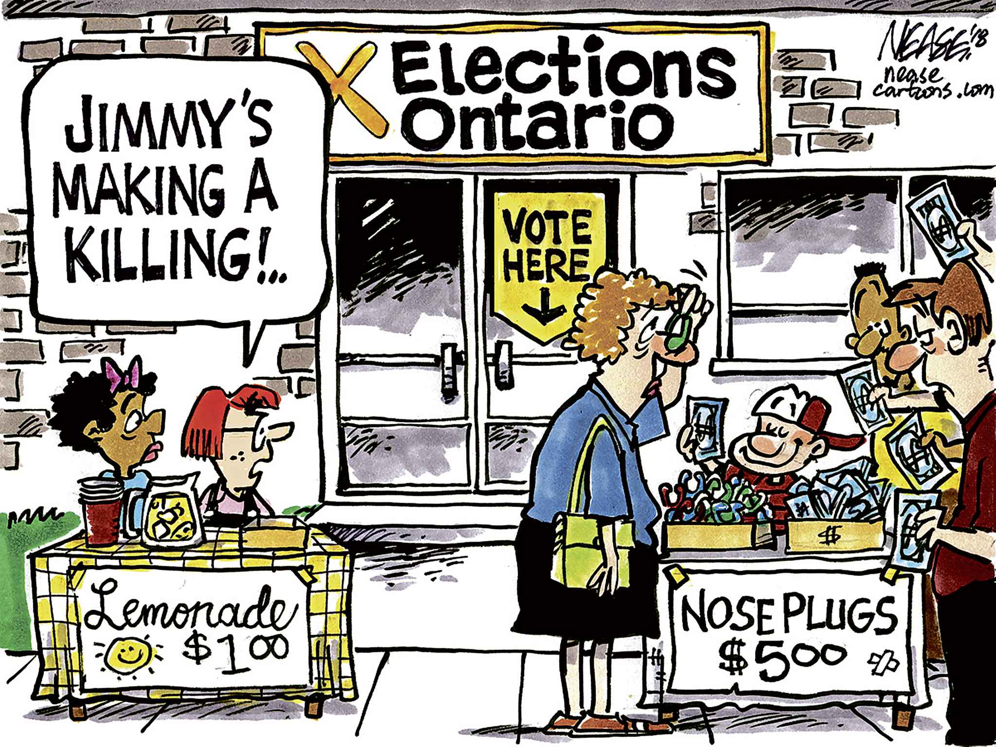 Editorial cartoon for June 5, 2018