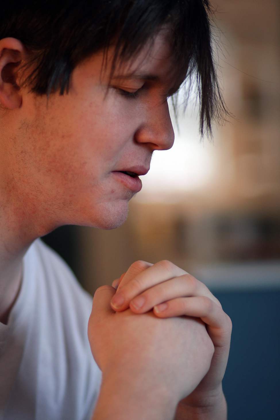 JOE BRYKSA/WINNIPEG FREE PRESS
Nolan Feris , 21, who is addicted to the drug OxyContin, tells his tale of frustrations as he waits for a spot in the Province of Manitoba's Methadone clinic. January 13, 2010