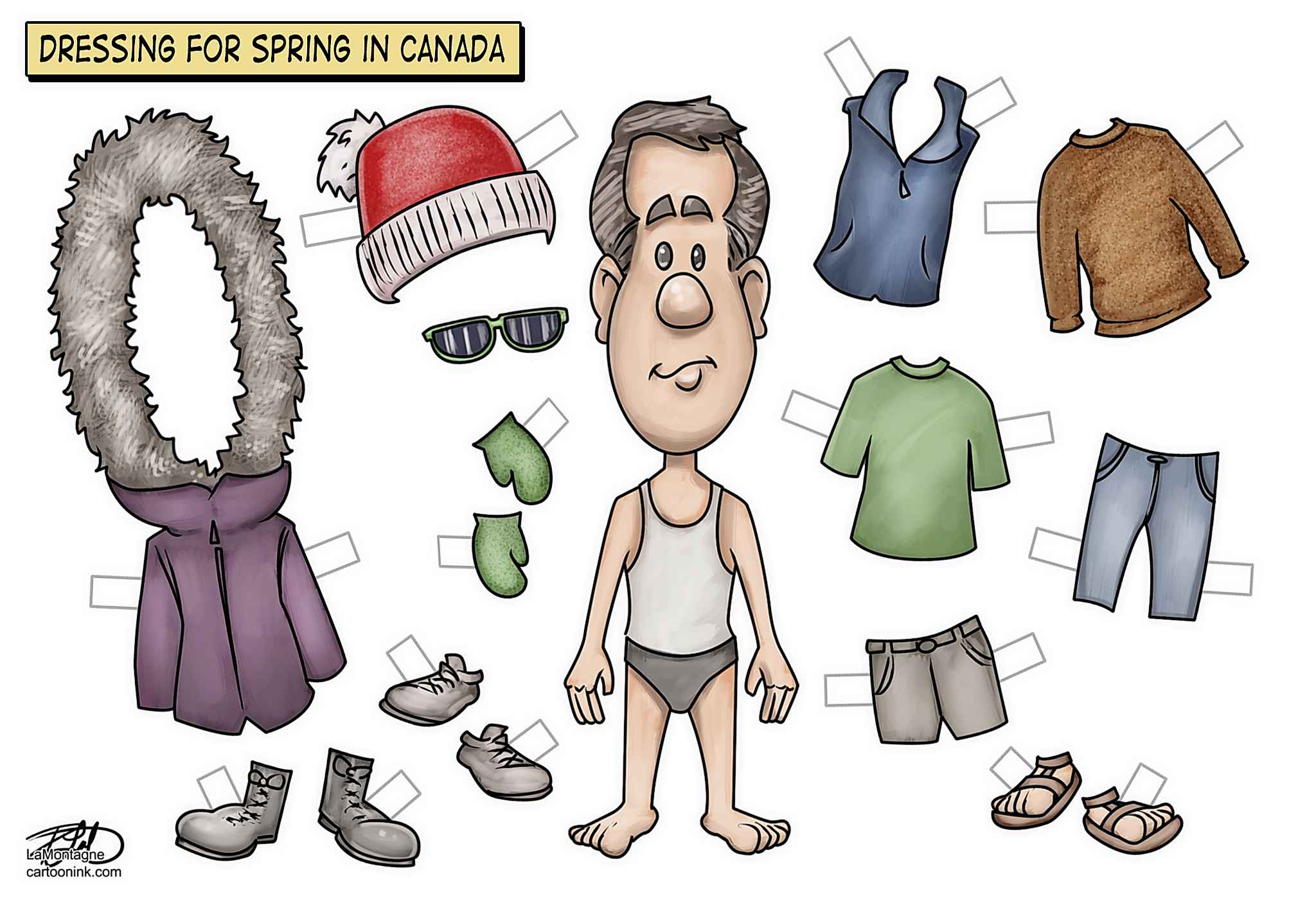 Editorial cartoon for March 12, 2019