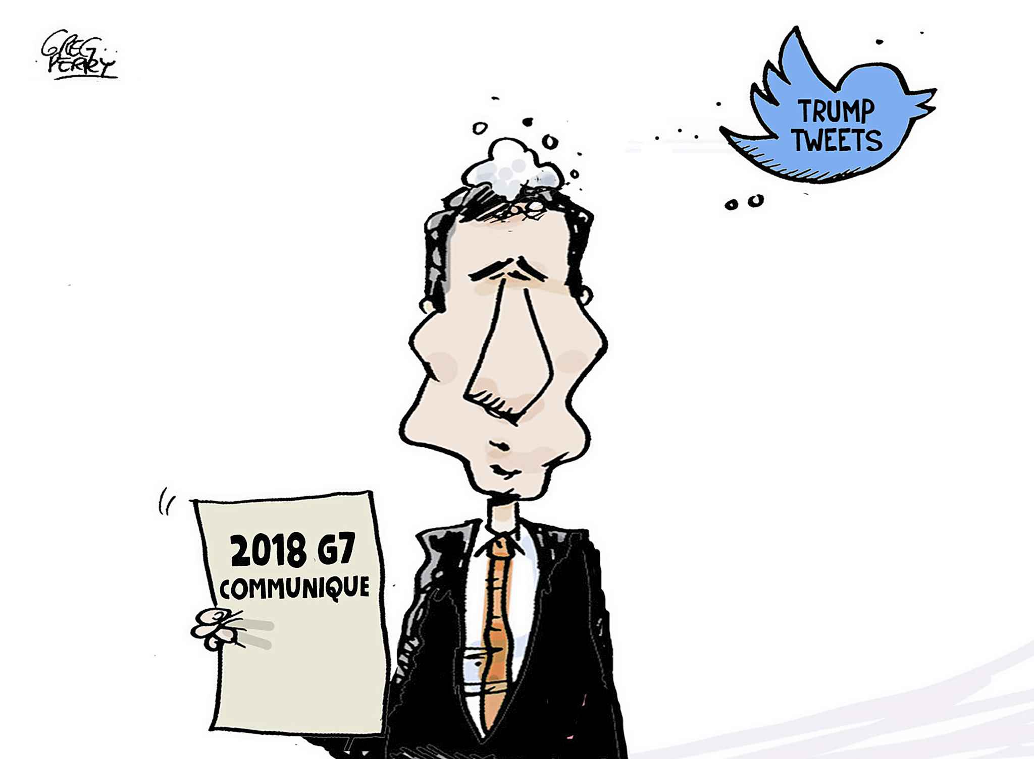 Editorial cartoon for June 12, 2018