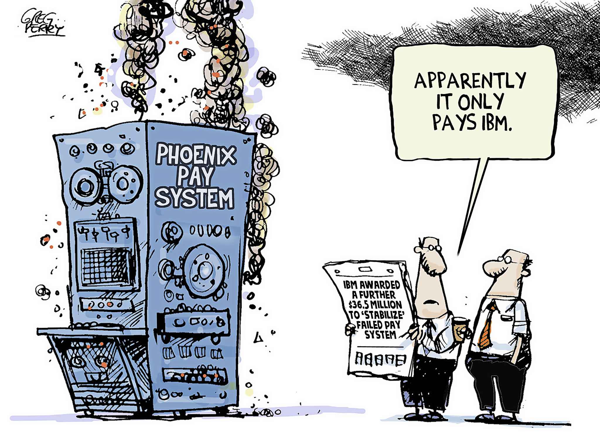 Editorial cartoon for June 15, 2018