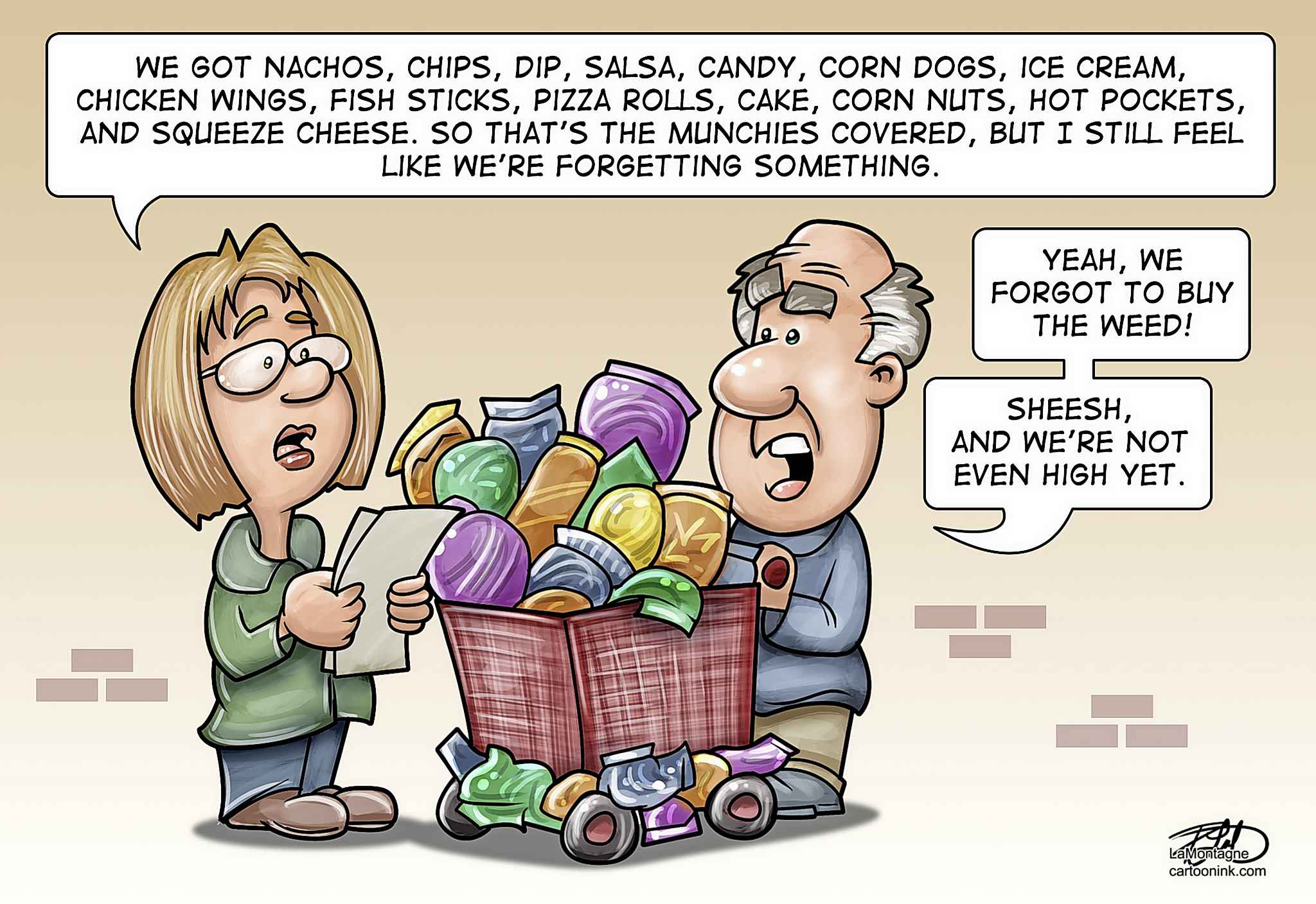 Editorial cartoon for Oct. 16, 2018