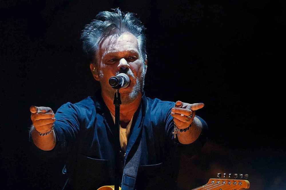 JOHN WOODS / WINNIPEG FREE PRESS
John Mellencamp performs at BellMTS Centre Tuesday, October 23, 2018.