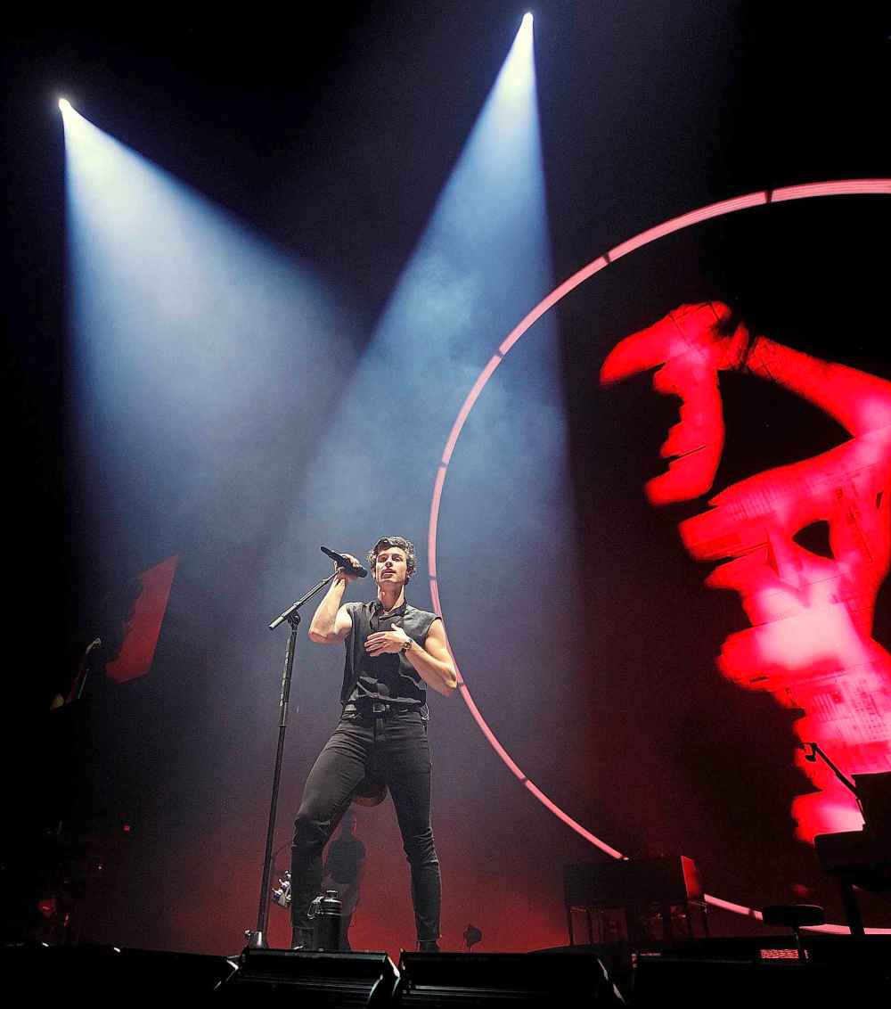 Shawn Mendes in concert at Bell MTS Place Wednesday.