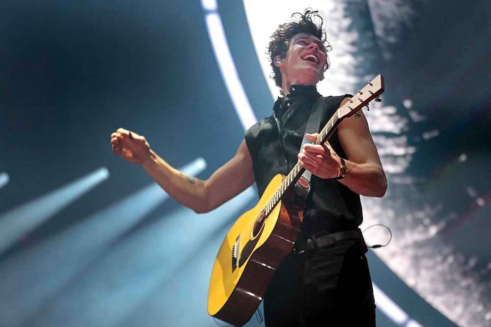 Shawn Mendes in concert at Bell MTS Place Wednesday.