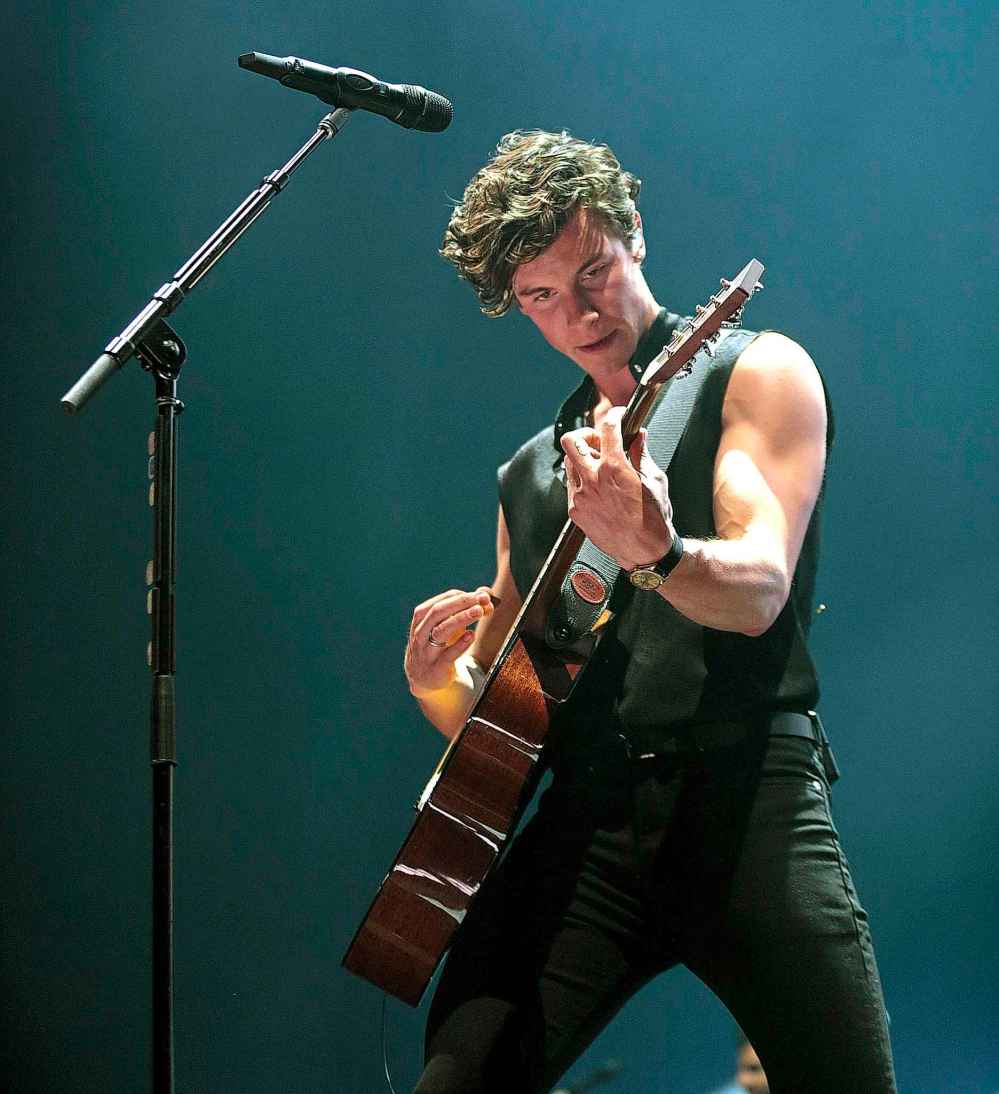 Shawn Mendes in concert at Bell MTS Place Wednesday.