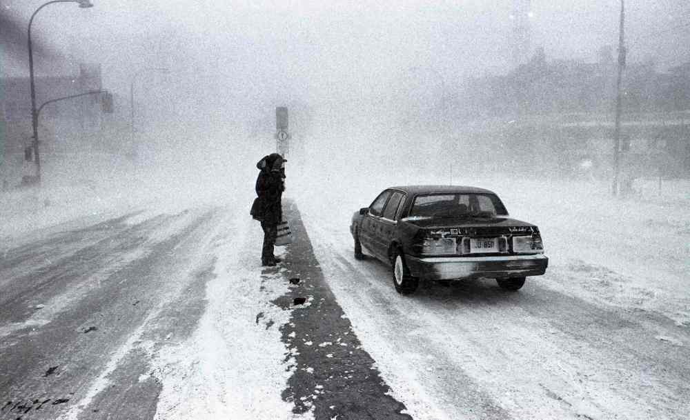 GERRY CAIRNS / WINNIPEG FREE PRESS
Winnipeg blizzard: November 8, 1986