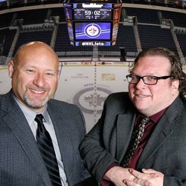 Jason Bell (left) and Mike McIntyre are Dump & Chase.