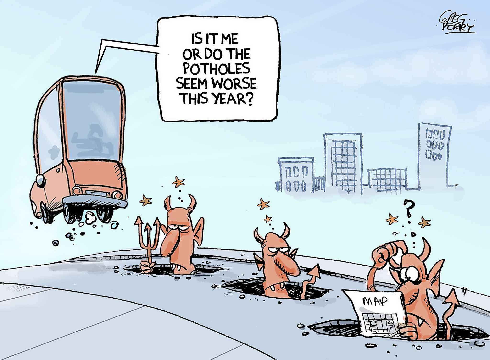 Editorial cartoon for March 21, 2019
