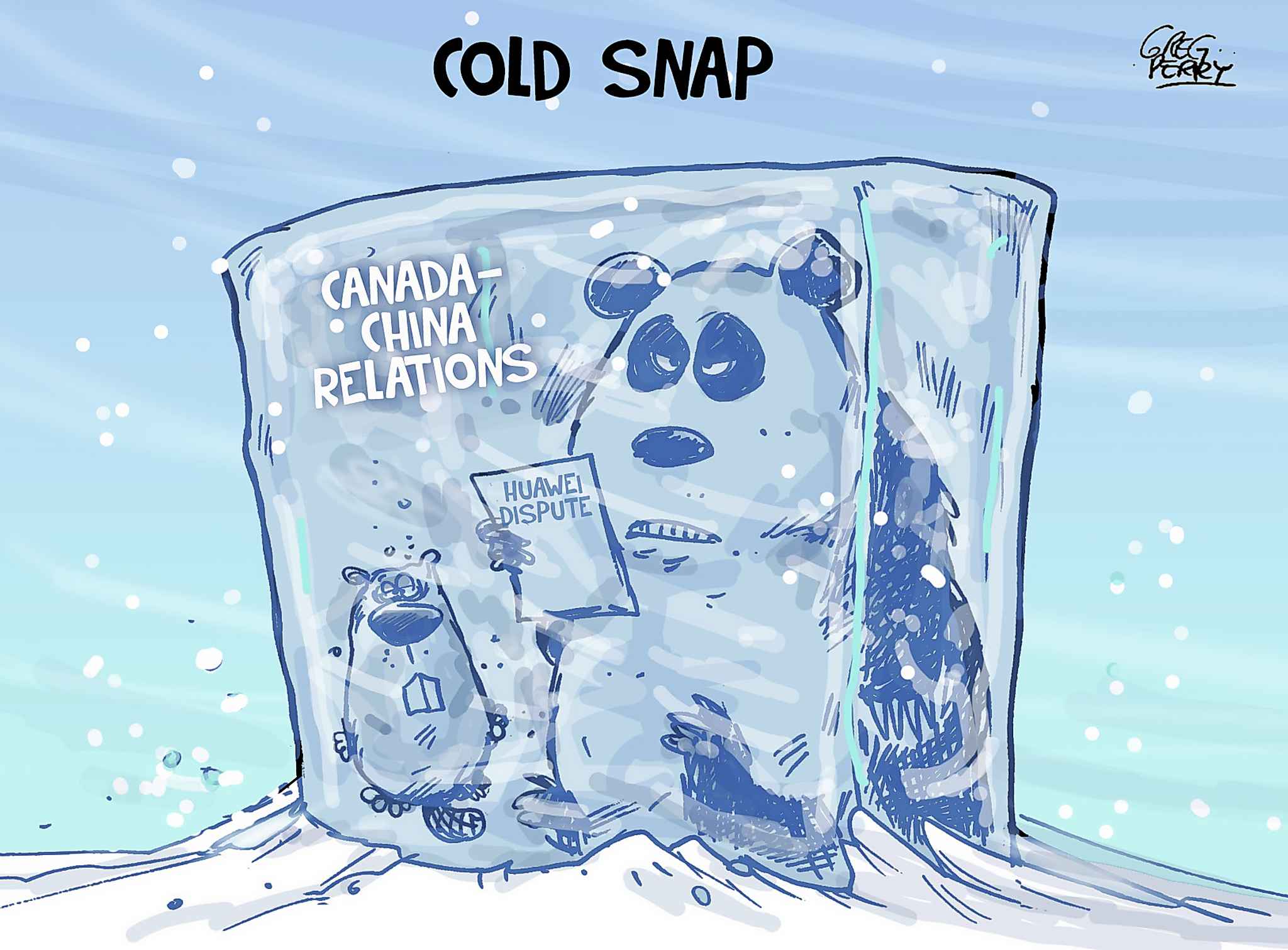 Editorial cartoon for Wed. Jan. 23