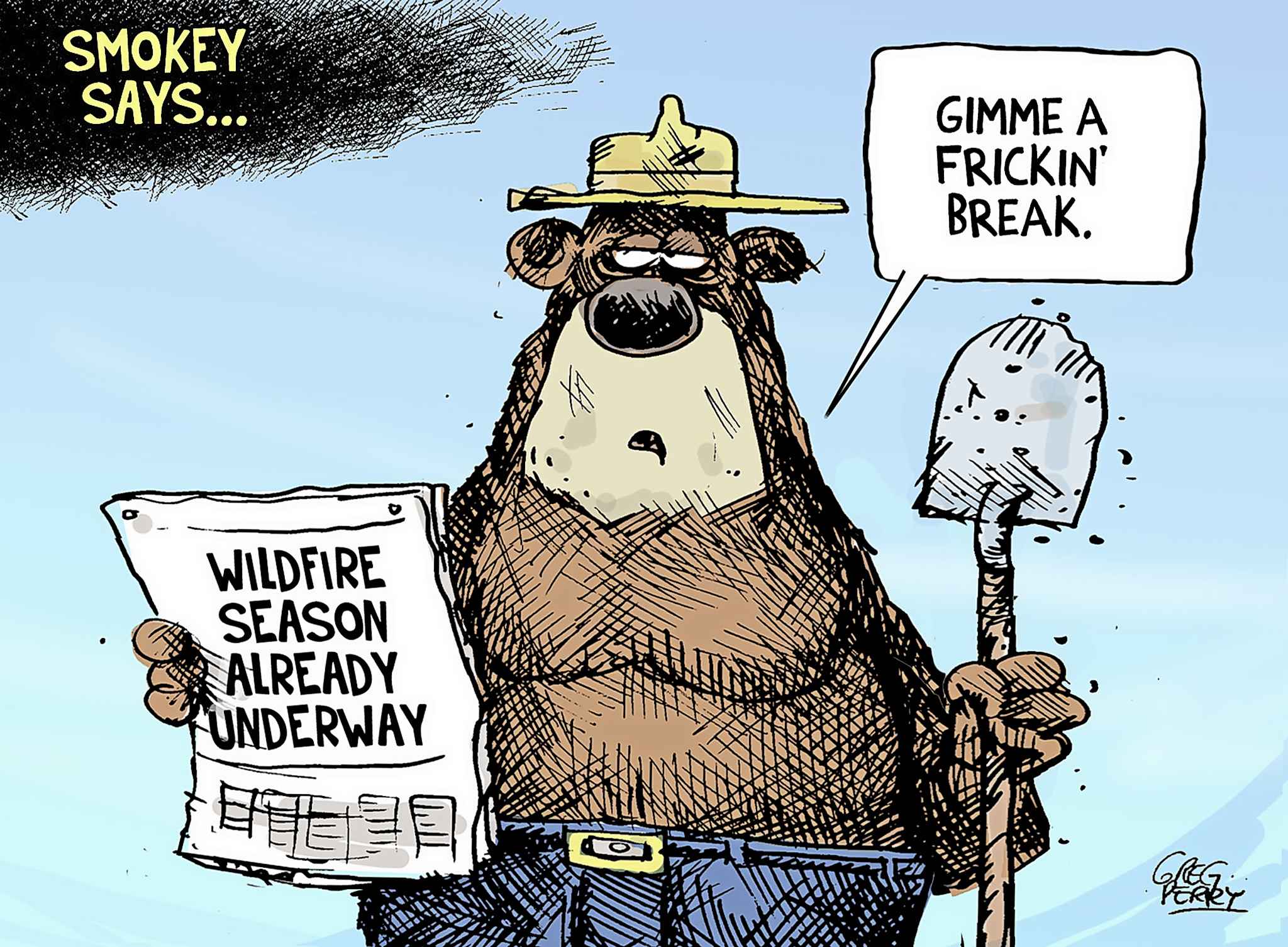 Editorial cartoon for May 24, 2019