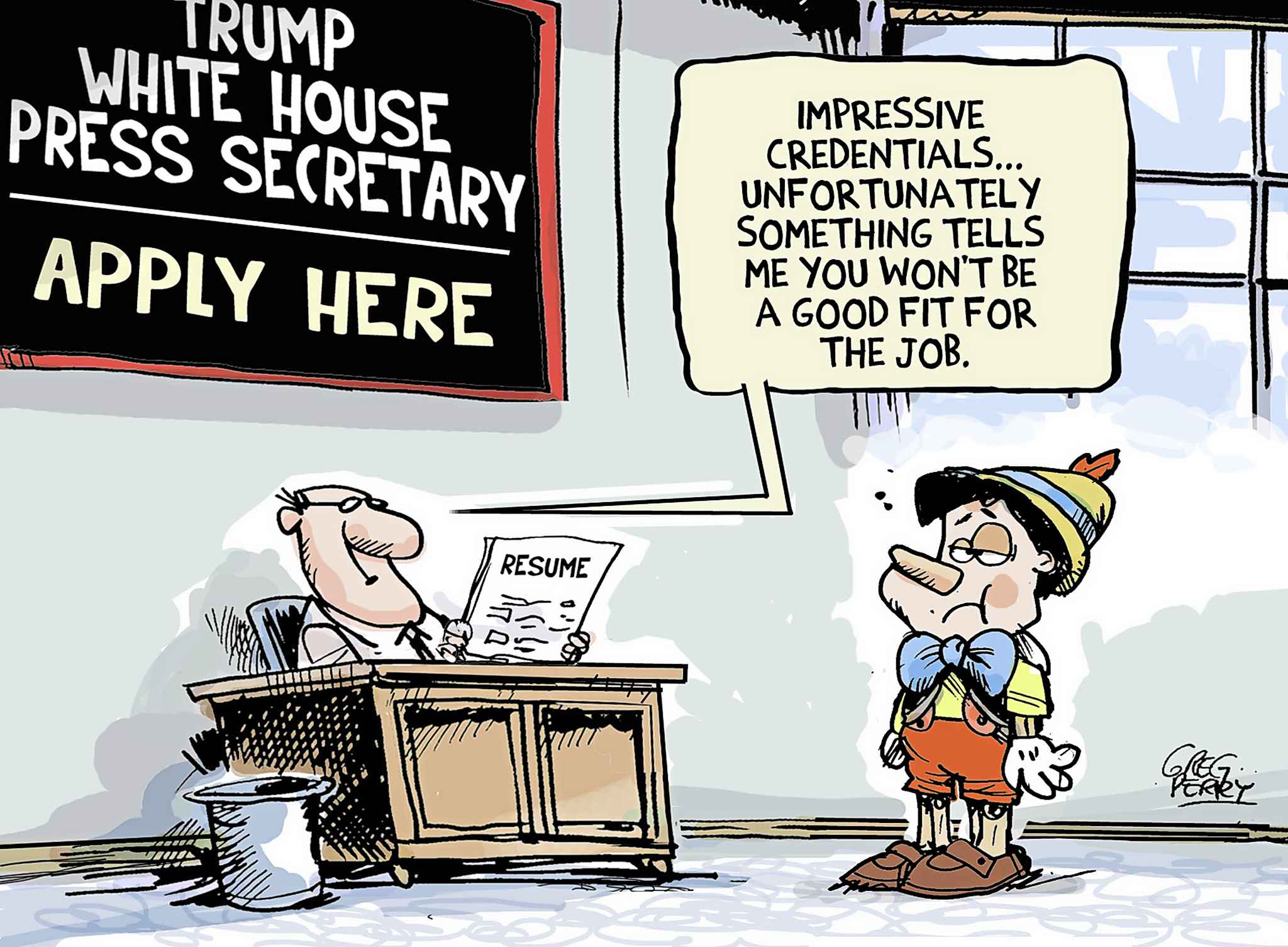 Editorial cartoon for June 24, 2019