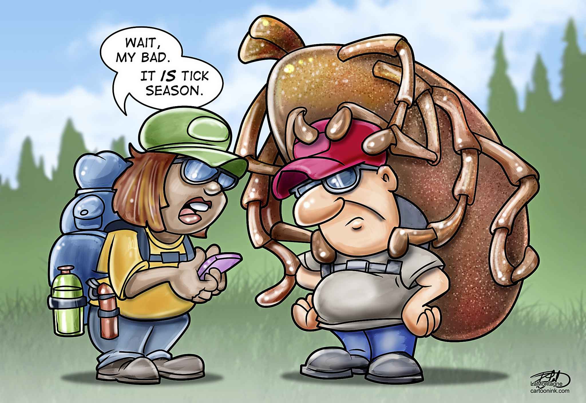 Editorial cartoon for May 27, 2019