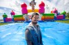 Daniel Crump
DANIEL CRUMP / WINNIPEG FREE PRESS
Nikhil Dutt convinced his parents to help him create the country’s largest inflatable bounce park.