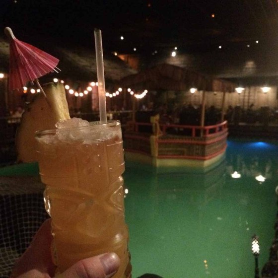 A Zombie from The Tonga Room is strong, delicious and is enhanced by the lounge’s incredible atmosphere. (Ben Sigurdson / Winnipeg Free Press)