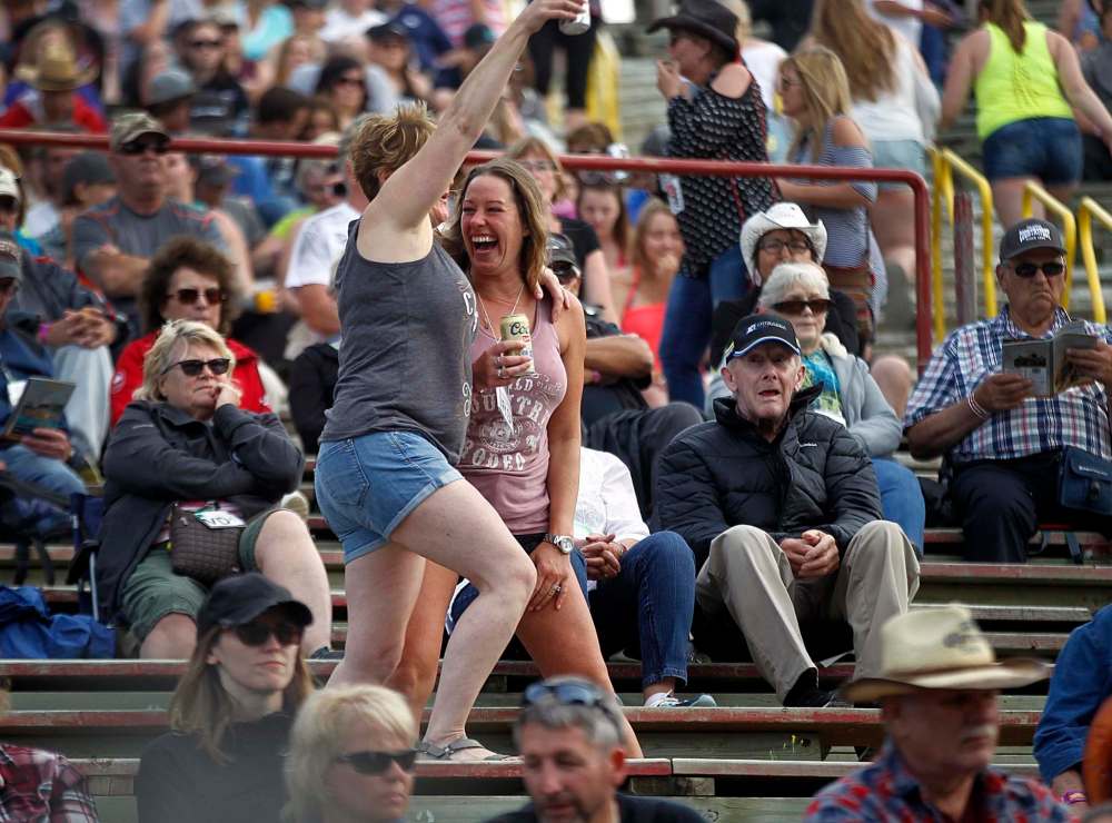 Fans partied Friday night at Dauphin