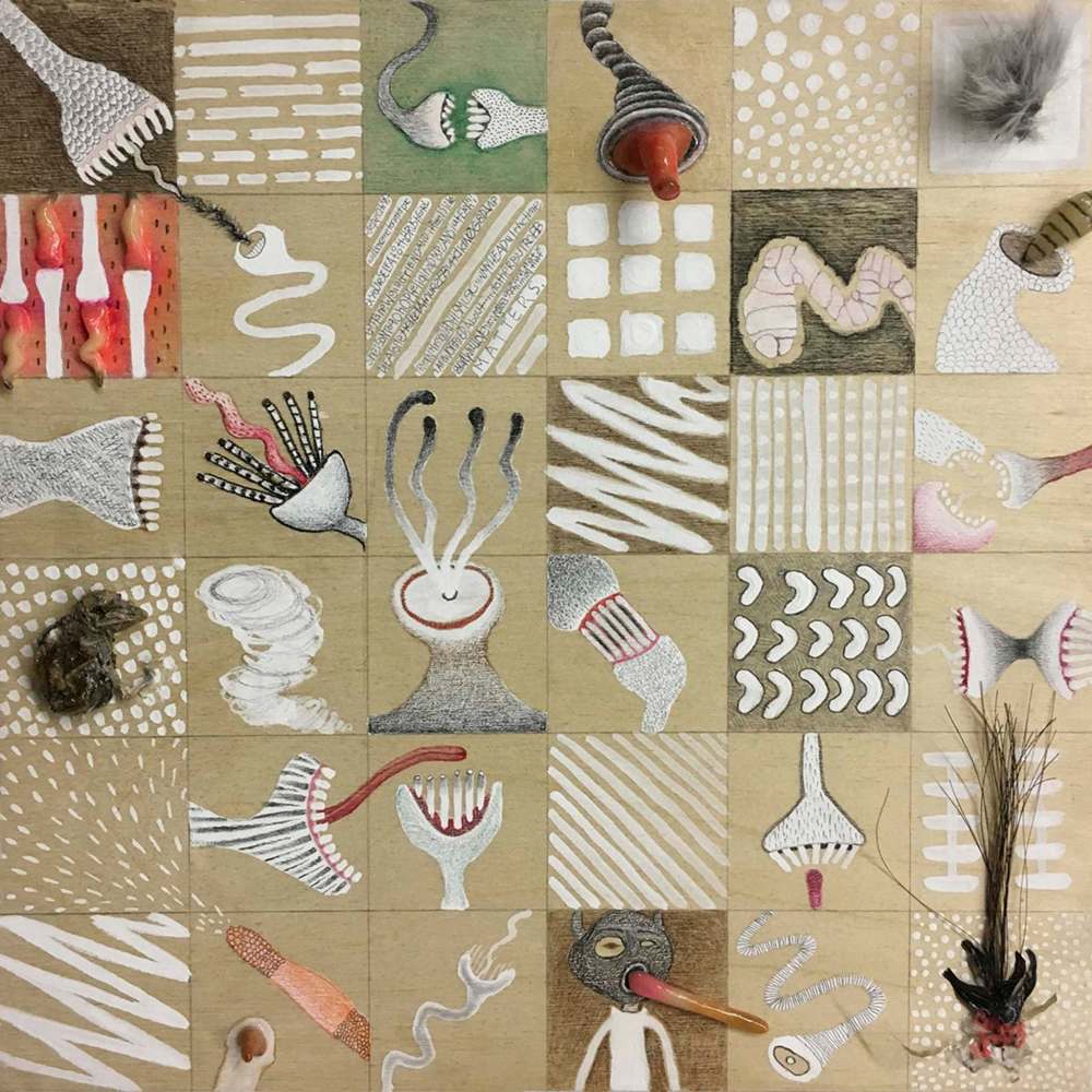 COURTESY DIANA THORNEYCROFT
Grid drawing