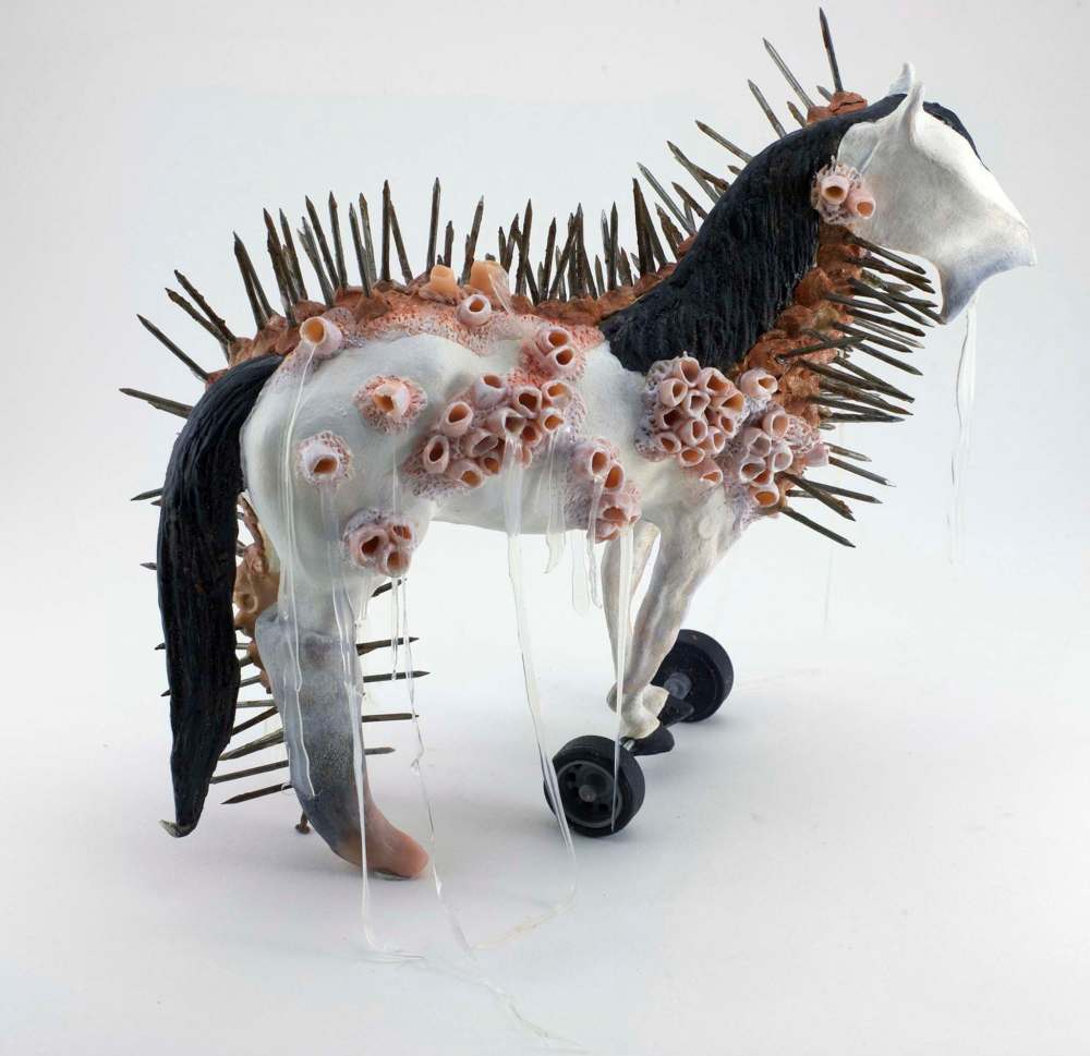 COURTESY DIANA THORNEYCROFT
Horse with Barnacles and Nails