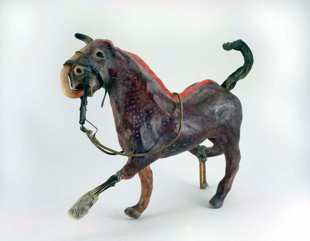 COURTESY DIANA THORNEYCROFT
Horse with bridle