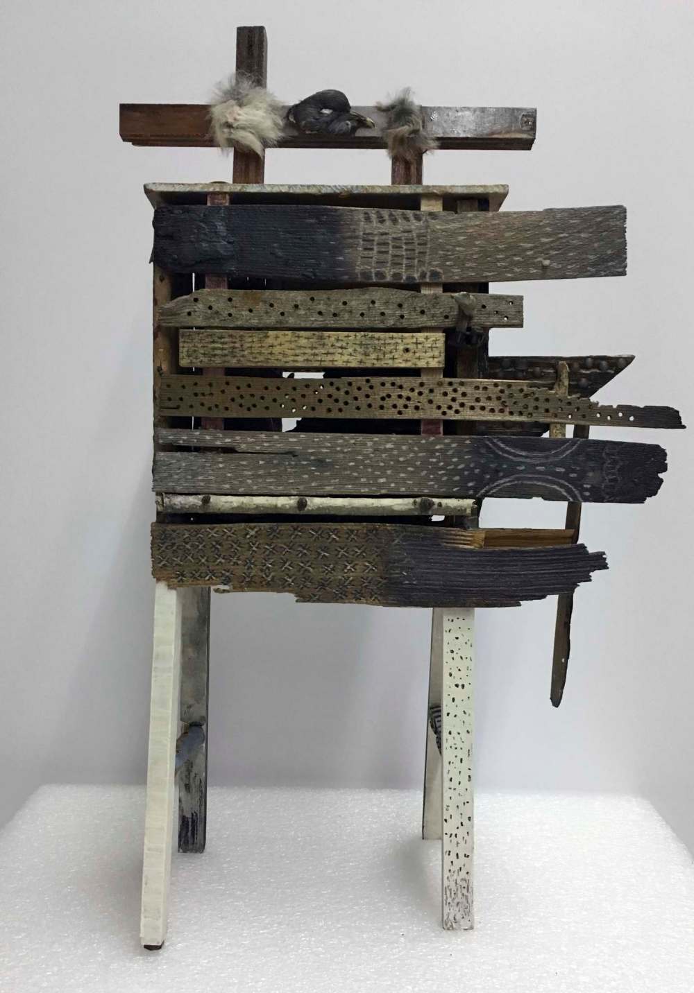 COURTESY DIANA THORNEYCROFT
Shaman's Hut, front