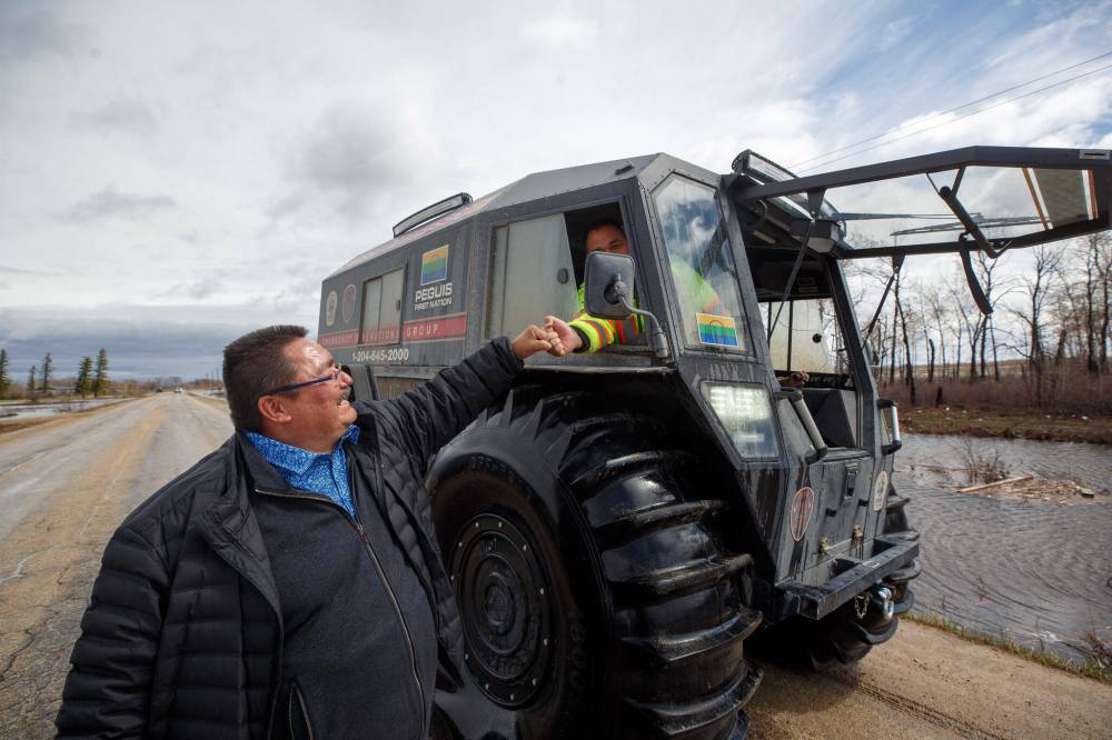 WINNIPEG FREE PRESS FILES
“We continue to be not only in recovery mode but in response (mode) for certain houses,” said Peguis First Nation Chief Glenn Hudson.