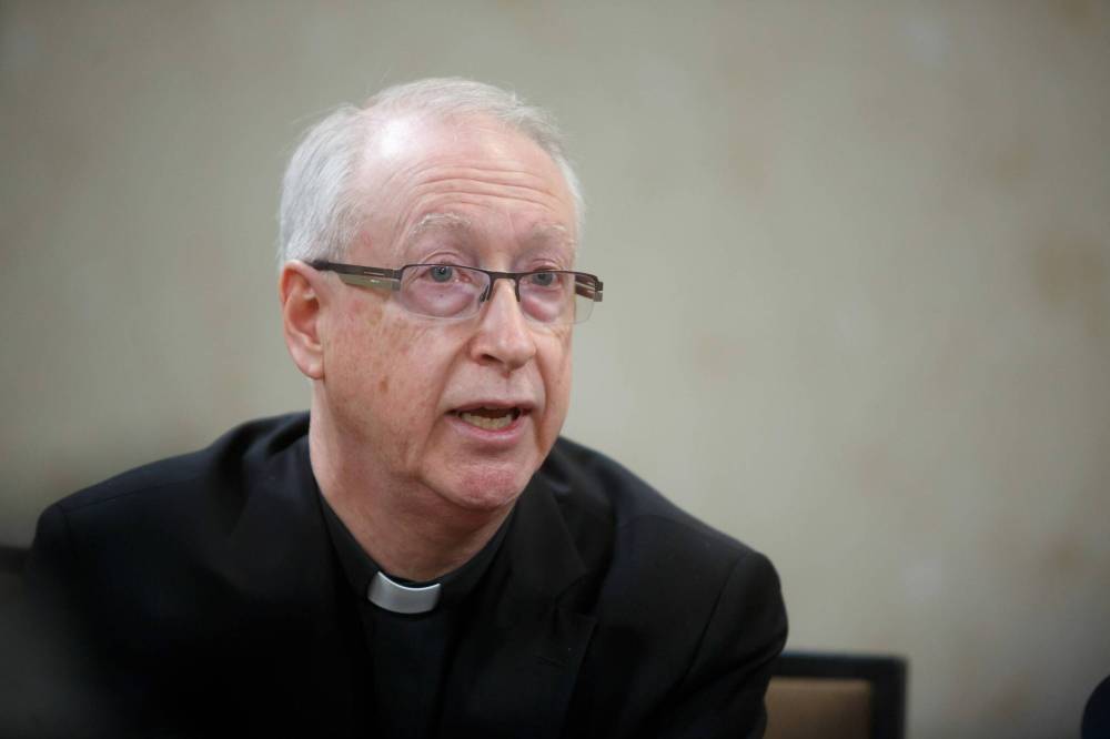 MIKE DEAL / WINNIPEG FREE PRESS
The clearest indication of how important this issue is to the Pope “is that he is coming at all,” said Richard Smith, Archbishop of Edmonton.