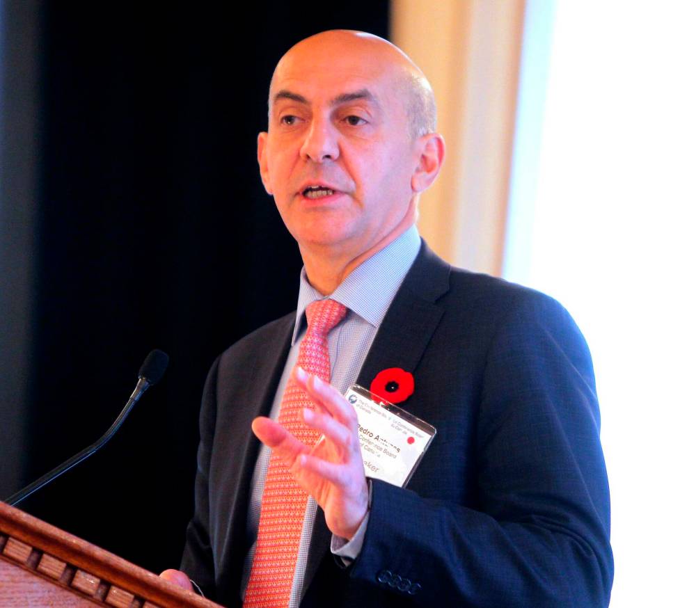 BORIS MINKEVICH / WINNIPEG FREE PRESS FILES
Pedro Antunes, Chief Economist of The Conference Board of Canada, said, “What the bank wants to do is hammer down our ability to consume… Yes, it is going to be be painful.”