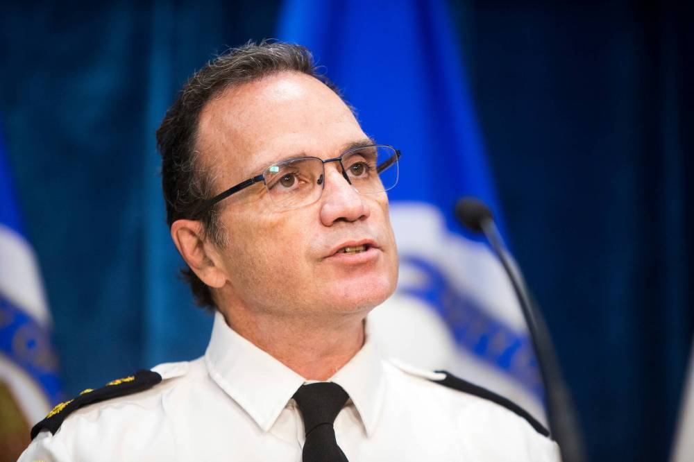 Police Chief Danny Smyth says his department shouldn’t be blamed for construction budget issues caused by alterations to design plans. (Mikaela MacKenzie / Winnipeg Free Press files)