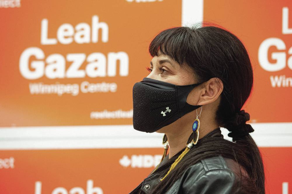 MIKE SUDOMA / WINNIPEG FREE PRESS FILES
Member of Parliament Leah Gazan