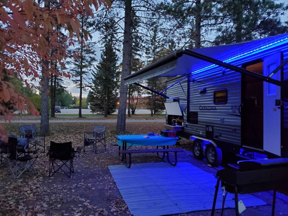 The Breton family's favourite campgrounds for their RV trips are located in Winnipeg Beach and Whiteshell Provincial Park. (Supplied)
