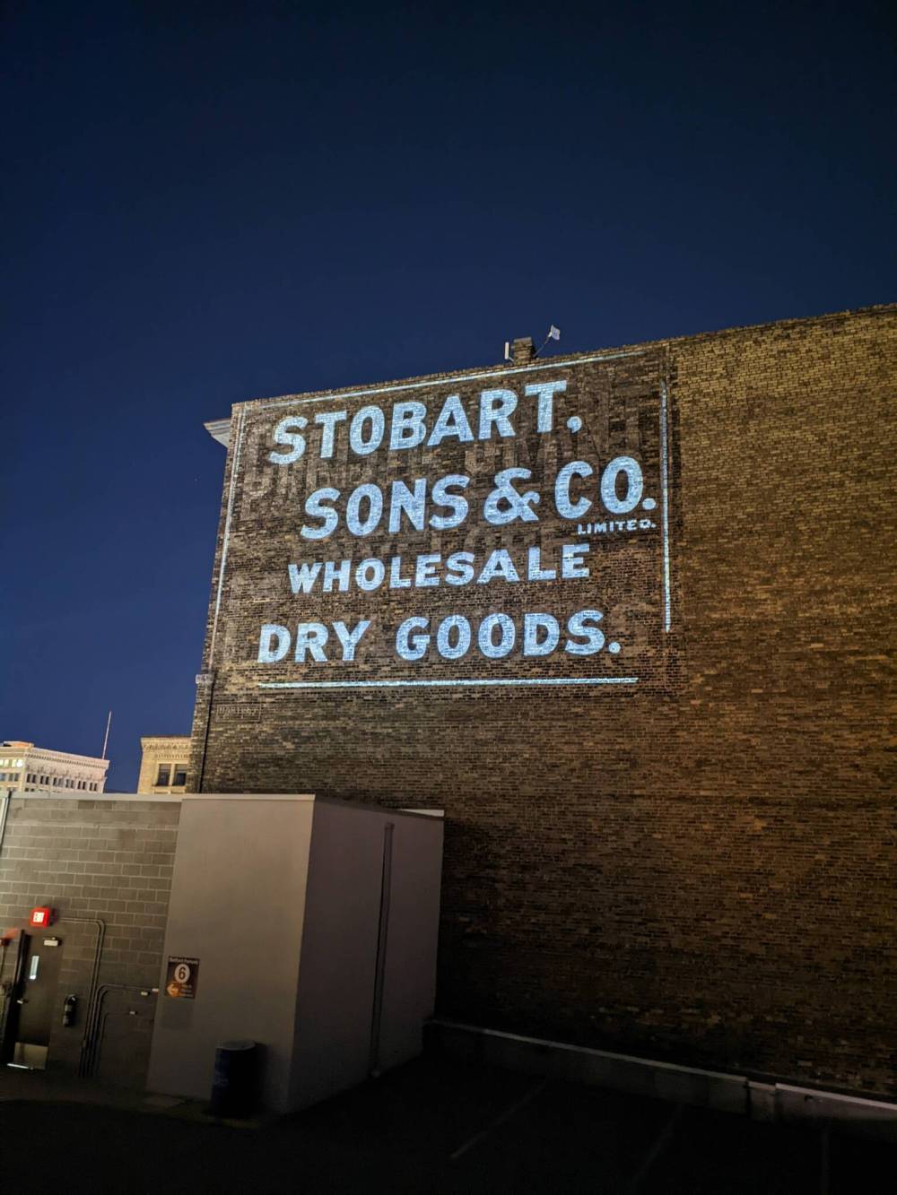 SUPPLIED
Stobart Sign projection at 281 McDermot Ave.