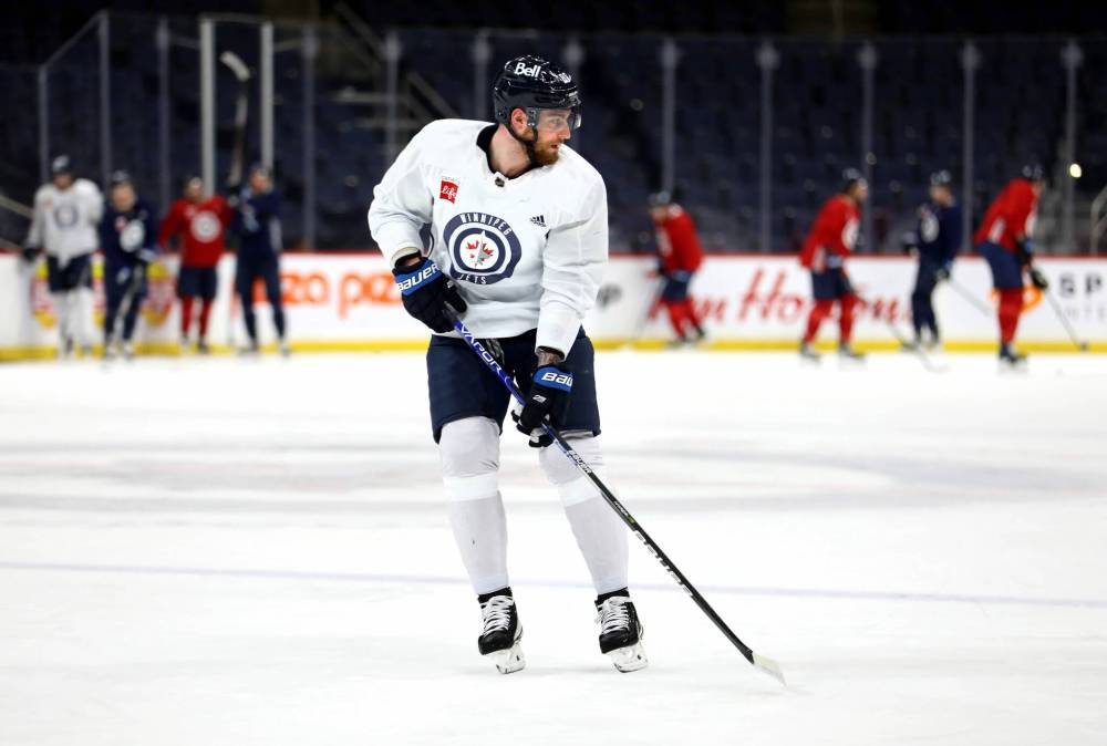 RUTH BONNEVILLE / WINNIPEG FREE PRESS FILES
Pierre-Luc Dubois is a restricted free agent.