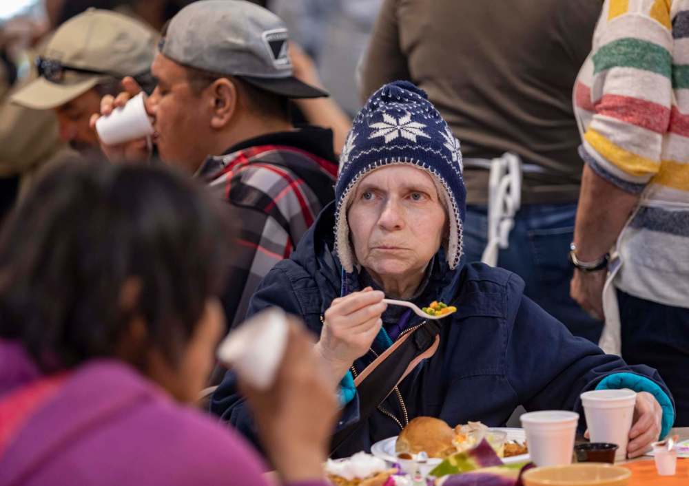 Siloam Mission hosts an annual Easter meal for those experiencing poverty and/or homelessness in Winnipeg.