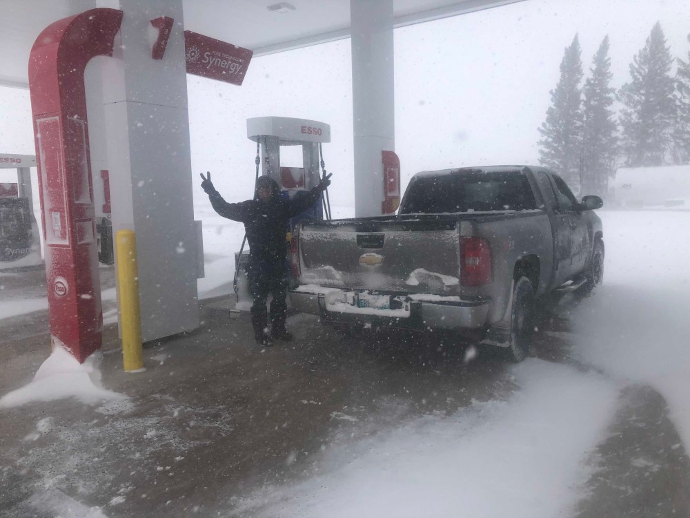 Weary travellers are seeking refuge at the Robins Nest Motel & Cafe, at the corner of highways 1 and 5 north of Carberry. (Courtesy of Robins Nest Motel and Cafe owner Mike Patel)