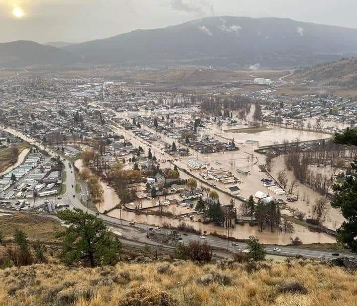 - Carly Isaac
An image of Merritt, B.C., which was evacuated in the wake of floods that have swamped parts of the region.