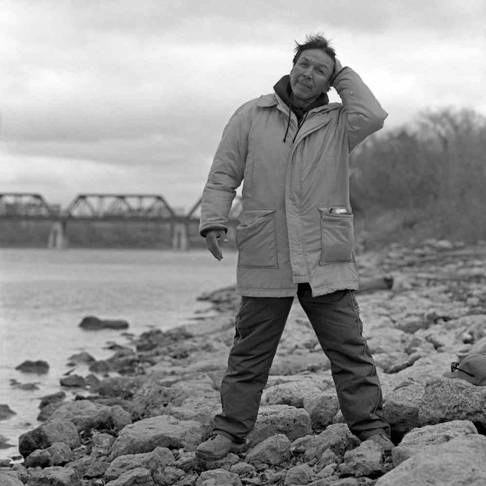 Mike Fox Photo
November 2013: Faron Hall by the river bank.