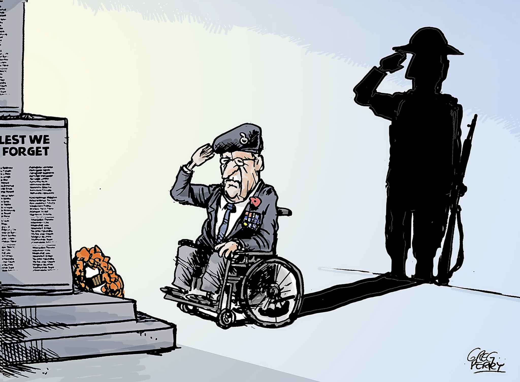 Editorial cartoon for Nov. 8, 2019
