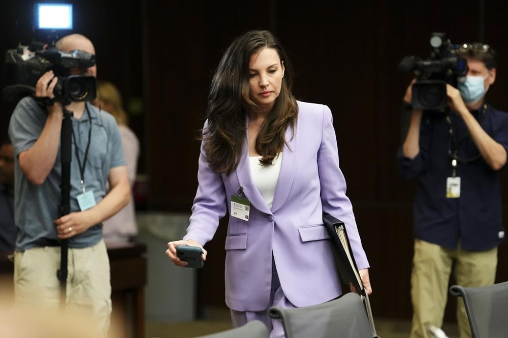 Lawyer Danielle Robitaille, partner to Henein Hutchison LLP, appears as a witness at the standing committee on Canadian Heritage in Ottawa on Tuesday, July 26, 2022., looking into Hockey Canada's involvement in addressing alleged sexual assaults committed in 2018. THE CANADIAN PRESS/Sean Kilpatrick