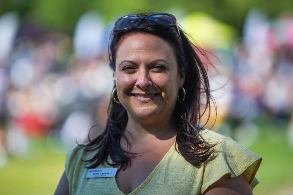 DANIEL CRUMP / WINNIPEG FREE PRESS
“We were really excited to be able to put together something creative that would allow them to get a taste of the festival. It’s not always easy to participate in activities within the city,” said Teresa Cotroneo, executive director of Folklorama.