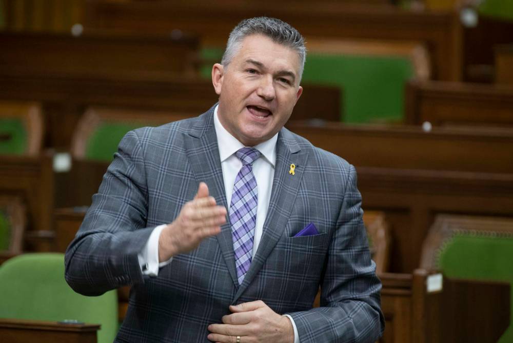 ADRIAN WYLD / THE CANADIAN PRESS FILES
Interlake-area MP James Bezan says he heard from many disaffected Liberal and NDP supporters at a recent Poilievre rally in Winnipeg.