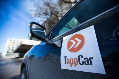 MIKAELA MACKENZIE / WINNIPEG FREE PRESS FILES
TappCar began operating in Winnipeg in March 2018.